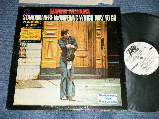 画像1: MARION WILLIAMS (Femal GOSPELTIC SOUL Singer)  - STANDING HERE WONDERING WHICH WAY TO GO ( EX+/MINT-)  / 1971 US AMERICA  ORIGINAL "WHITE LABEL PROMO" Used LP 