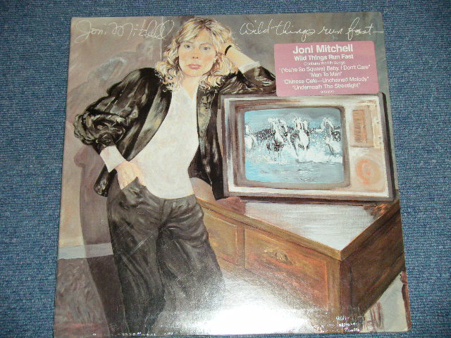 画像1: JONI MITCHELL  - WILD THINGS RUN FAST (SEALED)   / 1982 US AMERICA ORIGINAL "BRAND NEW SEALED" LP