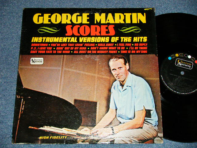 画像1: GEORGE MARTIN - SCORES : INSTRUMENTAL VERSIONS OF THE HITS   ( Ex/Ex Tape Seam)  / 1964  US AMERICA ORIGINAL "MONO" Used LP 