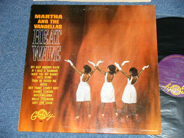 画像1: MARTHA and The VANDELLAS - HEAT WAVE (Ex++/MINT-) / 1963 US AMERICA ORIGINAL "1st press Number Credit" MONO Used  LP 