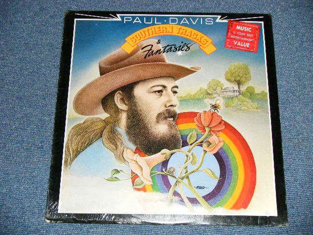 画像1: PAUL DAVIS - SOUTHERN TRACKS & FANTASIES   (SEALED t ) / 1976US AMERICA ORIGINAL "BRAND NEW  SEALED" LP 