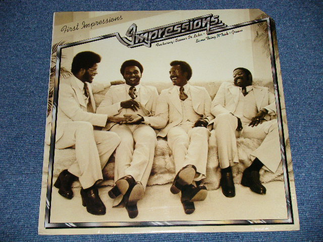 画像1: The IMPRESSIONS - FIRST IMPRESSIONS  (SEALED cut out) / 1975 US AMERICA ORIGINAL "BRAND NEW SEALED" LP 