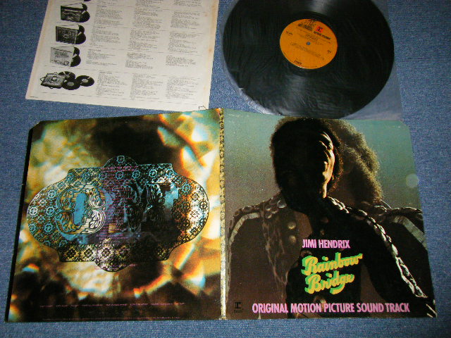 画像1: JIMI HENDRIX ost  - RAINBOW BRIDGE (Matrix #  A) MS 2040-A 31260-1 STERLING RL   B)MS 2040-B 31261-1   STERLING RL  ) ( "Bob Ludwig" Cuts)(Ex++/MINT- Cut Out ) / 1971 US AMERICA  1st Press "BROWN with STEREO Label" Used LP