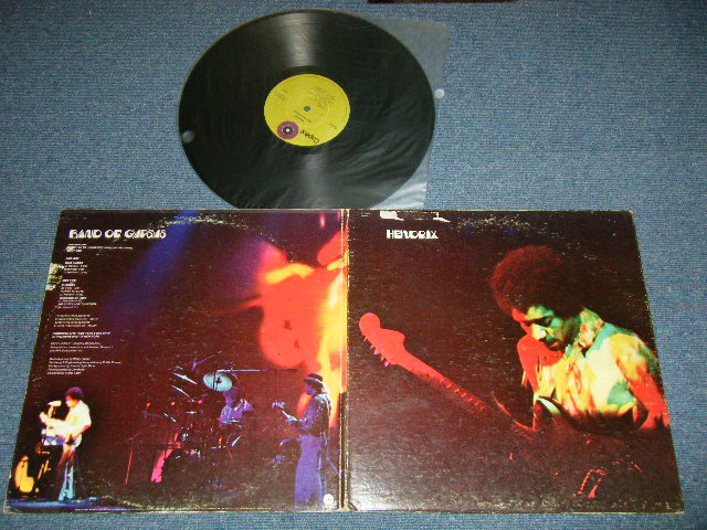 画像1: JIMI HENDRIX - BAND OF GYPSYS  (  Matrix # A)STAO-1-472-A  Z5 #2 STERLING RL    B)STAO-2-472-B  Z5 #2 STERLING RL  ) (Ex-/Ex+++) / 1970 US AMERICA ORIGINAL 1st Press "GREEN Label"abel"  Used LP