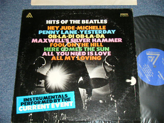 画像1: The CURRENT EVENT - HITS OF THEBEATLES : INSTRUMENTALS PERFORMED BY The CURRENT EVENT (Ex+/Ex++ Tape Seam)  / Eraly 1970's  US AMERICA ORIGINAL Used LP 