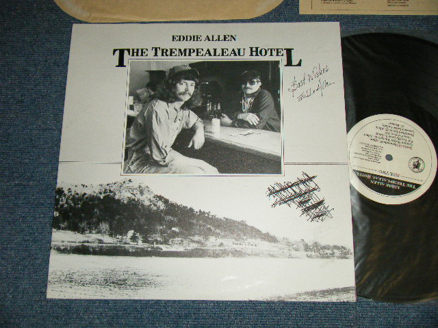 画像1: EDDIE ALLEN - THE TREMPEALEAU HOTEL (With AUTOGRAPHED )  (Ex+/MINT-  WOFC )  / 1985 US AMERICA ORIGINAL   Used LP 