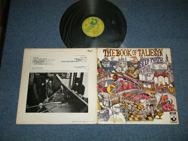 画像1: DEEP PURPLE - THE BOOK OF TALIESIN (MATRIX NUMBER   A) SHVL 751  A 21  M6 267420 B) SHVL 751  B 21  M6 267421) ( Ex++/Ex++)  / 1968 EXPORT to FRANCE"UK ORIGINAL Cover" + "MADE IN FRANCE Wax" " 1st Press NON-"EMI" Credit LABEL"  Used LP 