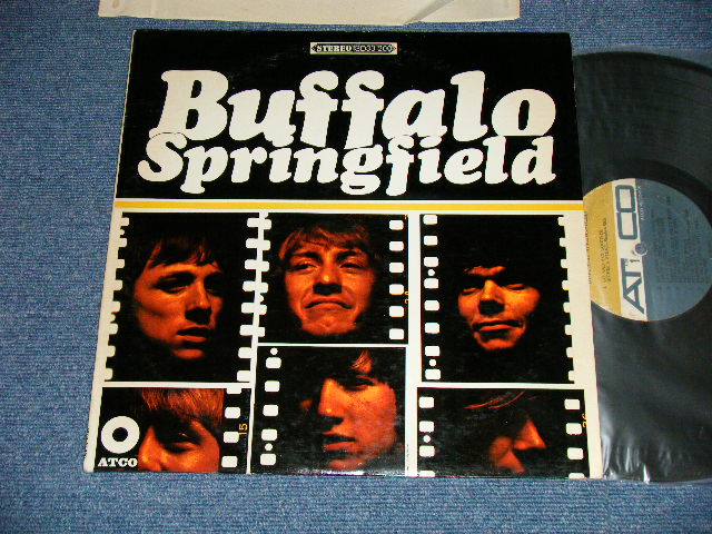 画像1: BUFFALO SPRINGFIELD -  BUFFALO SPRINGFIELD (w/"BABY DON'T SCOLD ME")  ( Matrix # MATRIX # A) C-12453-AA ▵9771   B) C-12454-AA ▵9771-x ) (Ex+++/POORJUMP )  / 1967 US AMERICA ORIGINAL 1st Press "BROWN & GRAY" Label MONO Used LP