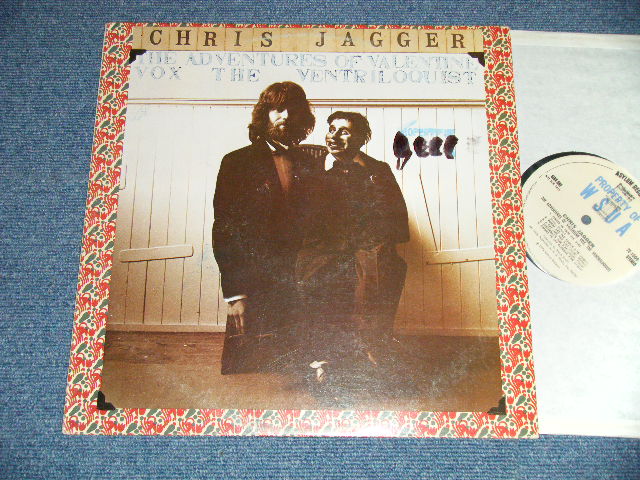 画像1: CHRIS JAGGER ( BROTHER of MICK JAGGER of the ROLLING STONES) - THE ADVENTURES OF VALENTINE VOX, THE VENTRIOOUIST (Ex++/MINT- STPOFC, WOFC, STPOL ) / 1974 US AMERICA ORIGINAL "WHITE LABEL PROMO" Used LP