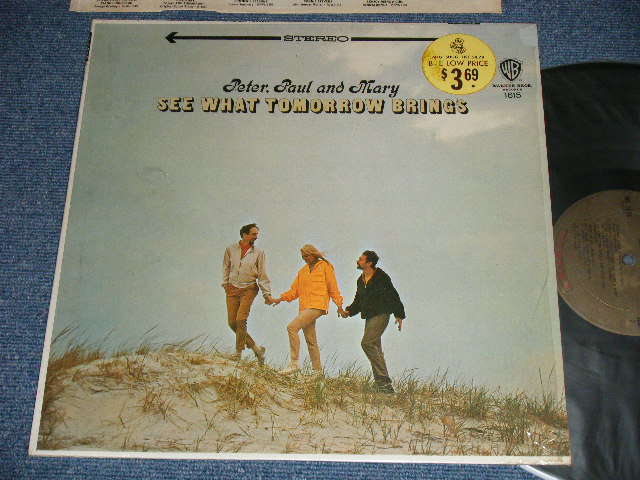 画像1: PP&M PETER PAUL & MARY - SEE WHAT TOMORROW BRING (MINT-/Ex++ Looks:Ex+ ) / 1965 US AMERICA ORIGINAL 1st Press "GOLD Label" "STEREO" Used  LP 