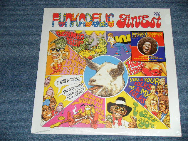 画像1: FUNKADELIC - FINEST (SEALED) /  UK ENGLAND REISSUE "BRAND NEW SEALED" LP +12" 