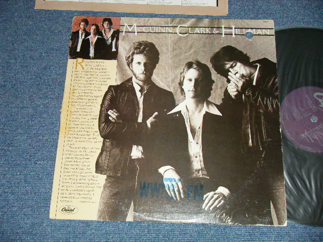 画像1: McGUINN CLARK & HILLMAN -  McGUINN CLARK & HILLMAN ( Matrix Number A)SW-1-11910  F-2 MASTERED BY CAPITOL   B)SW-2-11910  F-2 #3 MASTERED BY CAPITOL  )(Ex/MINT- BB Hole for PROMO) / 1979 US AMAERICA ORIGINAL "PROMO" Used  LP