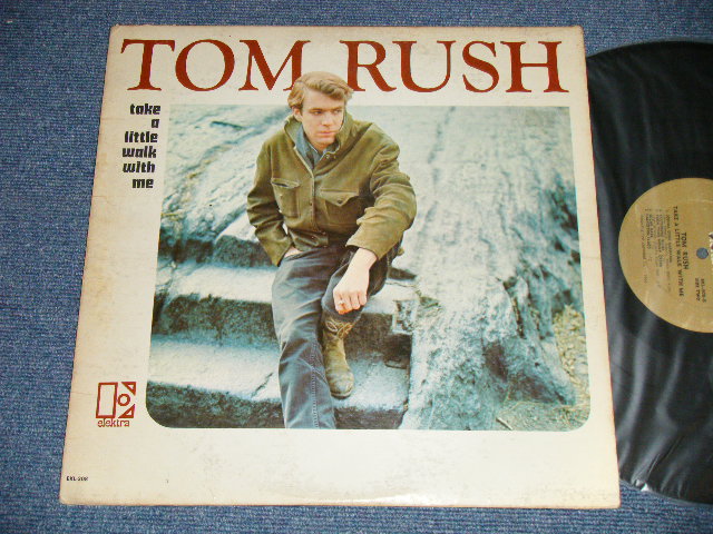 画像1: TOM RUSH - TAKE A LITTLE WALK WITH ME : With AL KOOPER (Ex/Ex )   / 1966 US AMERICA  ORIGINAL "MONO" Used LP 