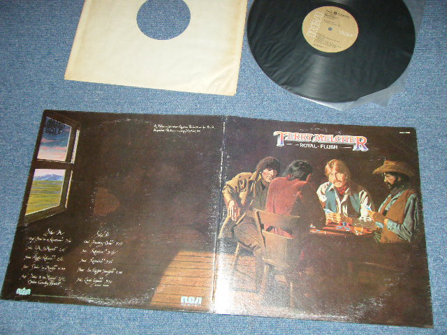 画像1: TERRY MELCHER ^ ROYAL FLUSH! ( Ex++/MINT- EDSP) / 1976 US AMERICA ORIGINAL "PROMO" Used LP 