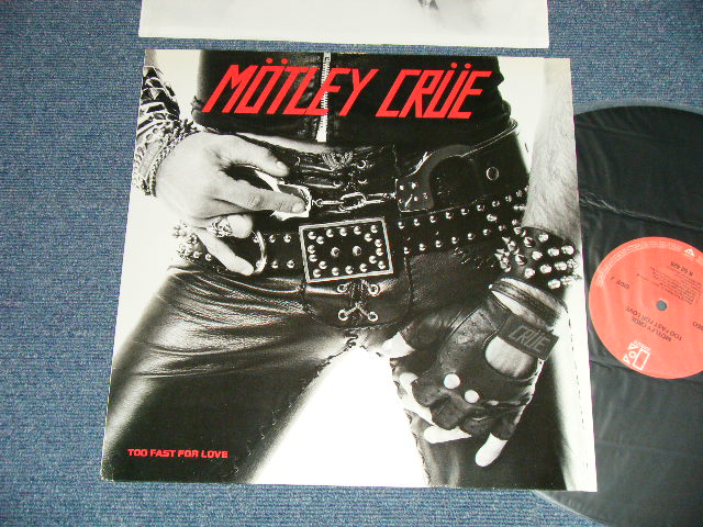 画像1: MOTLEY CRUE Mötley Crüe ‎ - TOOFAST FOR LOVE ( Ex+++/MINT)  / 1982 UK ENGLAND ORIGINAL Used  LP 