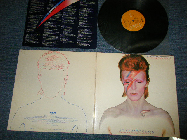 画像1: DAVID BOWIE - ALADDIN SANE (  Matrix # A) CPRS-4543-6S /B) CPRS-4544-6S ) (Ex++/MINT-  EDSP)   / 1973 US AMERICA ORIGINAL "PROMO" Used LP 