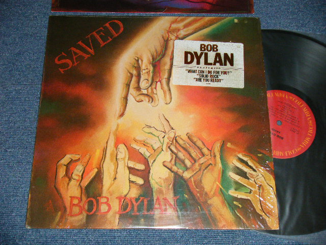 画像1: BOB DYLAN - SAVED : With TITLE SEAL on FC (Matrix #  A) PAL-36553-1D   B) PBL-36553-1H) ( MINT-/MINT-)  / 1980  US AMERICA ORIGINAL "1st Press Jacket"  Used  LP