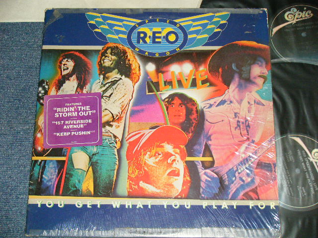 画像1: R.E.O. REO SPEEDWAGON - LIVE (Ex+/MINT-) / 1977 US AMERICA ORIGINAL Used 2-LP's 