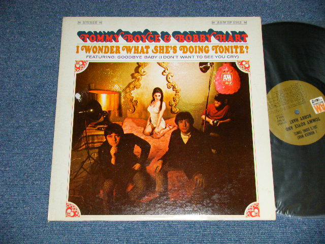 画像1: TOMMY BOYCE & BOBBY HART ( BOYCE & HART ) -  I WONDER WHAT SHE'S DOING TONITE? ( on Guitar GERRY McGEE of The VENTURES+JOE OSBORNE & More ) ( Ex+/MINT- STEAROFC)  / 1968 US ORIGINAL 1st Press "BROWN Label" STEREO Used LP 