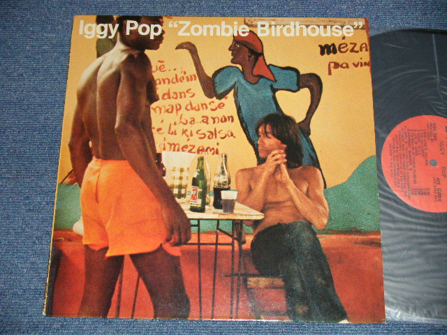 画像1: IGGY POP - ZOMBIE BIRDHOUSE (Matrix #  A) APE 6000-A PRC-C-2-1  STERLING     B) APE 6000-B PRC-C-1-1-1 STERLING  ) ( Ex+++/MINT)   / 1982 US AMERICA ORIGINAL "RED LABEL"  "With BARCOARD on BACK COVER"  Used  LP