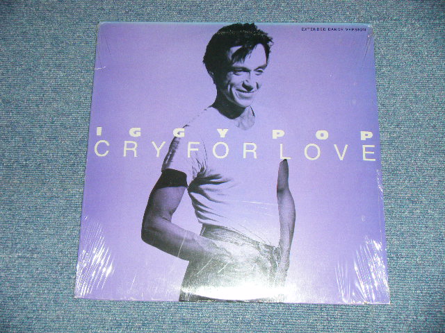 画像1: IGGY POP - CRY FOR LOVE ( SEALED Cut Out )   / 1986 US AMERICA ORIGINAL  "BRAND NEW SEALED"   12"