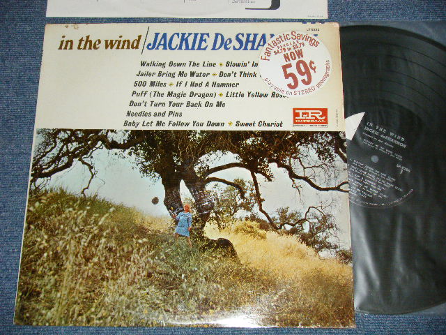 画像1: JACKIE DeSHANNON  DE SHANNON -  IN THE WIND( Ex+++MINT- EDSP) / 1965 US AMERICA ORIGINAL 1st press "PINK Label" MONO  Used LP 