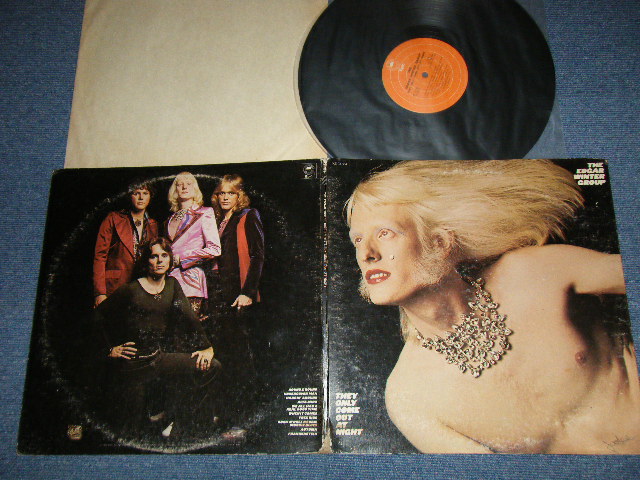 画像1: The  EDGAR WINTER GROUP  - THEY ONLY COME OUT AT NIGHT(Ex-/Ex+++) / 1973 Version US AMERICA  2nd Press "ORANGE Label" Used LP 