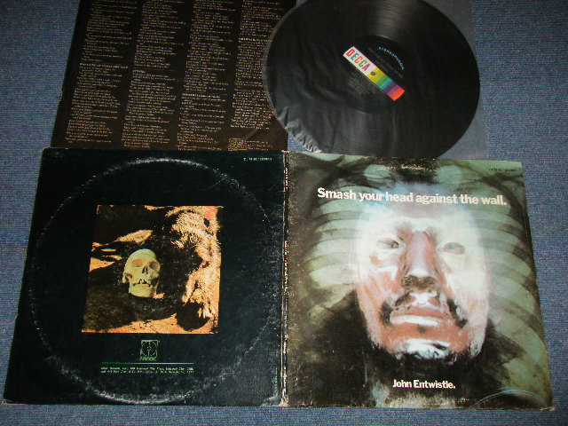 画像1: JOHN ENTWISTLE (of THE WHO)  - SMASH YOUR HEAD AGAINT THE WALL ( Ex++/Ex++ Looks:Ex , Ex+++ )/ 1971 US AMERICA ORIGINAL Used  LP 