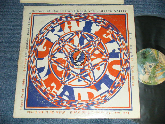 画像1: GRATEFUL DEAD - HISTORY OF GRATEFUL DEAD VOL.1 ( BEAR'S CHOICE ) (Ex++.VG+++ EDSP)  / 1974 Version  US ORIGINAL 2nd Press "BURBANK STREET Label" Used LP 