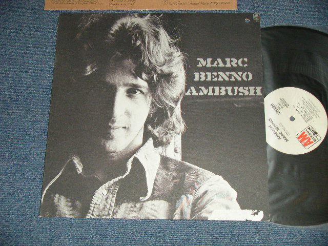 画像1: MARC BENNO  - AMBUSH ( Matrix A) SP 4627 MR  ▵17132     B)　SP 4628 MR  ▵17132-x)  ( MINT-/MINT-  BBfor PROMO) / 1972 US AMERICA  ORIGINAL "WHITE LABEL PROMO" Used LP