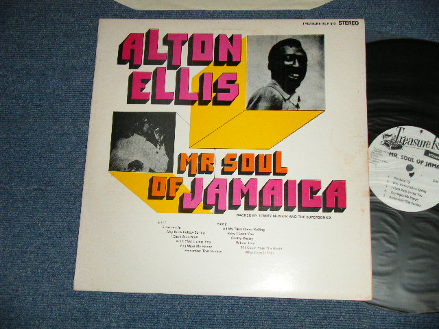 画像1: ALTON ELLIS -MR. SOUL OF JAMAICA (Ex+++/MINT-)  /  JAMAICA  Used  LP 