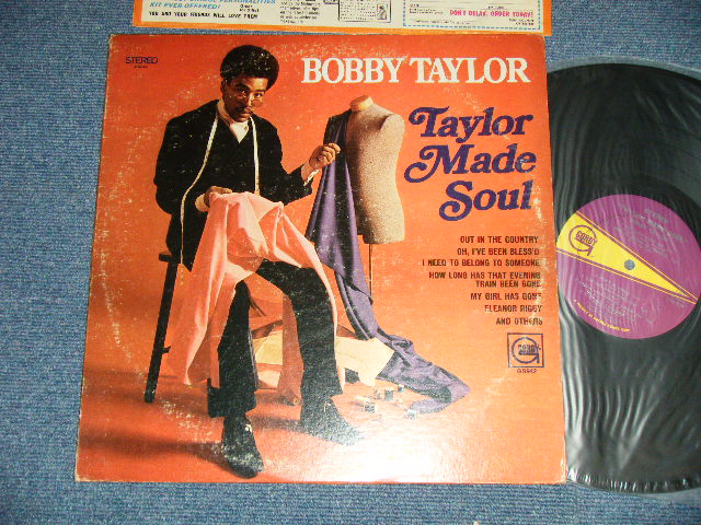 画像1: BOBBY TAYLOR - TAYLOR MADE SOUL  ( Ex++/Ex+++EDSP, WOBC)   / 1969 US AMERICA ORIGINAL Used  LP 