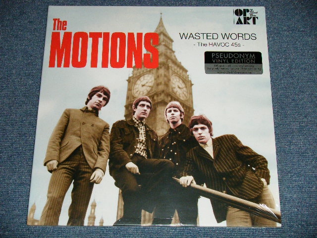 画像1: The MOTIONS - WASTED WORDS - THE HAVOC 45s (60's DUTCH BEAT  BAND) (SEALED) / 2012 NETHERLANDS "180 gram Heavy Weight"  "BARND NEW SEALED" LP 