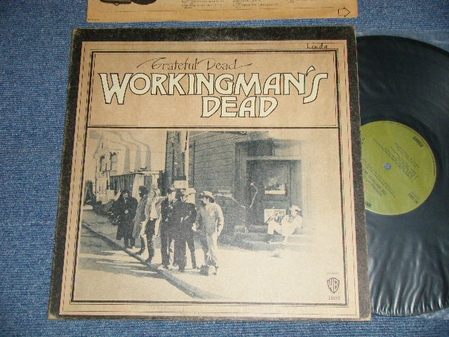 画像1: GRATEFUL DEAD - WORKINGMAN'S DEAD (Matrix # A)WS-1869 39719-1       B)WS-1869 39720-2-1  )（Ex+/Ex++ WOFC) / 1970 US AMERICA ORIGINAL 1st Press "WB" on TOP With GREEN Label  Used LP 