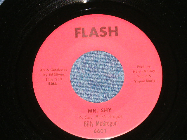 画像1: BILLY McGREGOR - MR. SHY : FALL ON MY KNEES ( MINT-/MINT-)  / US AMERICA ORIGINAL Used 7"45  Single