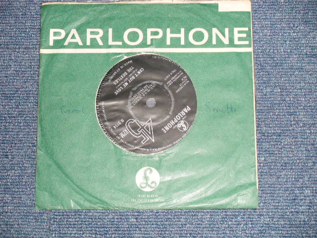 画像1: The BEATLES - CAN'T BUY ME LOVE :  YOU CAN'T DO THAT  (1N/1N)  (Ex+++/Ex+++) / 1964 UK ENGLAND ORIGINAL "The Parlophone credit Label" Used 7" Single 