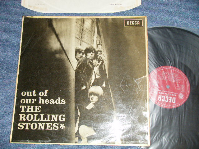 画像1: ROLLING STONES - OUT OF OUR HEADS   (Matrix# A) ARL,6973-8B / B) ARL,6974-11A  ) (Ex+, Ex/ Ex++ Looks:Ex+ / 1965 UK ENGLAND "Un Boxed 'DECCA' Label"  MONO Used LP