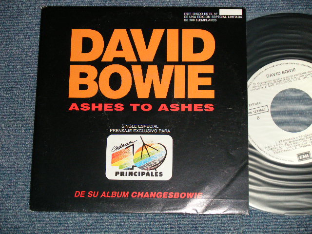 画像1: DAVID BOWIE - ASHES TO ASHES : STARMAN (Ex++/MINT-) /  1990 SPAIN  ORIGINAL Used 7"SINGLE with PICTURE SLEEVE