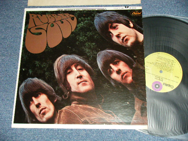 画像1: The BEATLES - RUBBER SOUL ( Matrix #A) ST-1--2442-B-12  B) ST-2--2442-G-1 ) ( Ex+++/Ex+++ Looks:MINT- ) / 1969-1971 Version US AMERICA "LIME GREEN Label"  STEREO Used LP 
