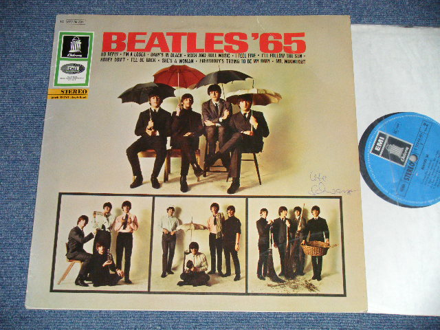 画像1: THE BEATLES - BEATLES '65  ( Ex+/Ex+++ SWOBC, STEAROBC  )  / 1968-1977 Version  GERMAN Reissue BLUE Label  Used LP 