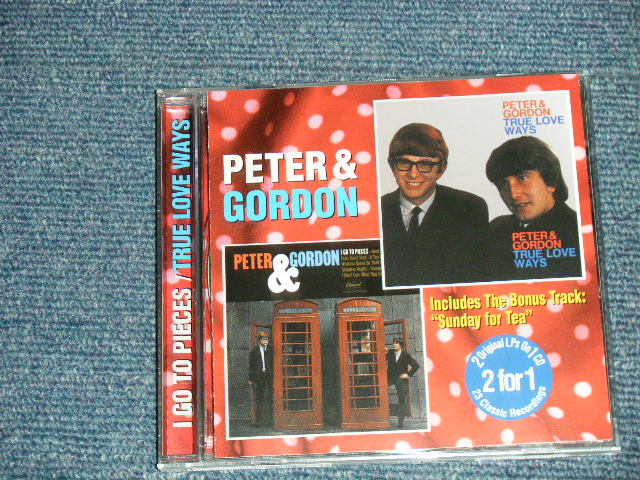 画像1: PETER AND GORDON - I GO TO PIECES +TRUE LOVE WAYS  +BONUS (MINT-/MINT)  /  2001 US AMERICA ORIGINAL Used  CD   
