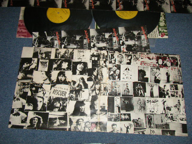 画像1: ROLLING STONES - EXILE ON MAIN ST. ( With POSTCARDS & Original Inner Sleeves by HARD PAPER) (Matrix #A)ST-RS-722507-B  ROLLING STONES RECORDS PR B)ST-RS-722508-C  ROLLING STONES RECORDS PR C)ST-RS-722508-A  ROLLING STONES RECORDS   D)ST-RS-722510-E ROLLING STONES RECORDS  PR)  ( Ex++/Ex+++) / 1972 US AMERICA ORIGINAL  Used 2 LP's