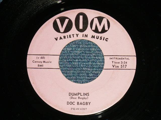 画像1: DOC BAGBY : DUMPLINS : MIX IT UP  (Northern Soul Inst )  (Ex+++/Ex+++ ) /  1963 US AMERICA ORIGINAL Used 7"45  Single