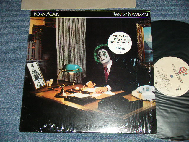 画像1: RANDY NEWMAN - BORN AGAIN ( Matrix #A) HS-1-3346-RE-1 LW4  B) HS-2-3346-RE-1 LW3 ) (MINT/MINT)  / 1979 US AMERICA ORIGINAL "1st Press Label" Used LP 