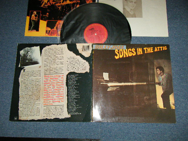 画像1: BILLY JOEL - SONGS IN THE ATTIC : with Song Sheet  ( Matrix # A) AL 37461-2AB STERLING    B) BL 37461-2E STERLING) (Ex++/MINT-EDSP) / 1981 US AMERICA  ORIGINAL Used LP