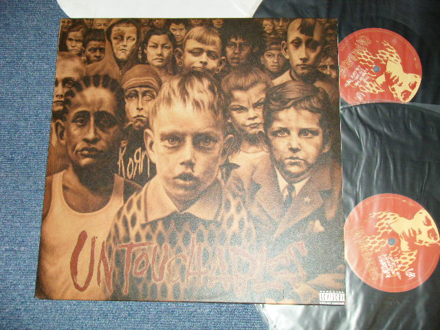 画像1: KORN - UNTOUCHABLES  ( Ex+++/Ex+++) / 2002 US AMERICA  ORIGINAL Used  2-LP 