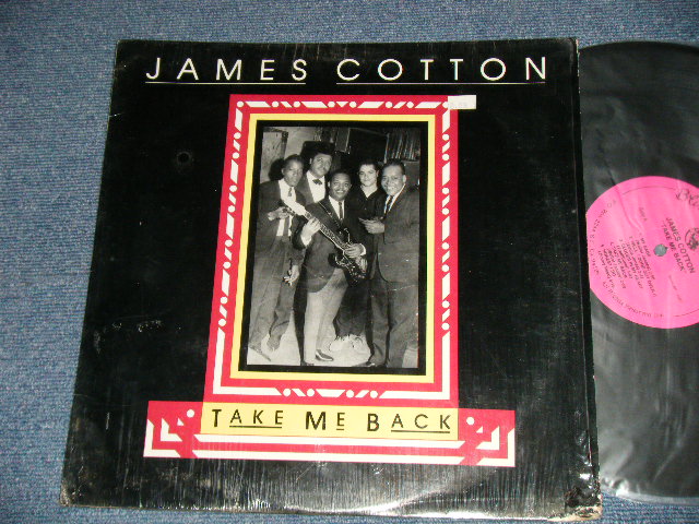 画像1: JAMES COTTON   - TAKE ME BACK ( Ex/Ex+++ A-1:Ex+) / 1987 US AMERICA ORIGINAL Used LP 