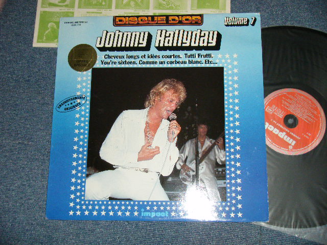 画像1: JOHNNY HALLYDAY - VOL.7  (Ex+++/MINT-) /   FRANCE   Used LP 