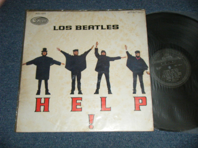 画像1: THE BEATLES - HELP! ( YEX-168-1/YEX-169-1 ) ( Ex+++/Ex+++)  / 1965 PERU ORIGINAL "Black Label" STEREO  Used LP  