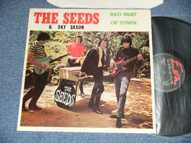 画像1: The SEEDS  & SKY SAXON - BAD PART OF TOWN  (MINT-/MINT-)  / 1982 FRANCE FRENCH ORIGINAL Used LP 